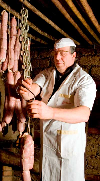 Mastro Peppe Master pork butcher of Norcia