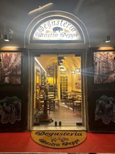 Ingresso Degusteria Mastro Peppe a Norcia