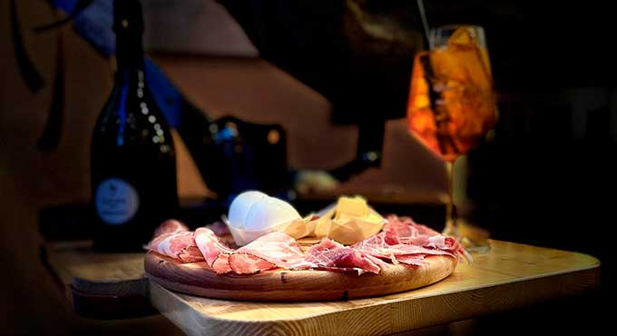 Aperitivo con degustazione